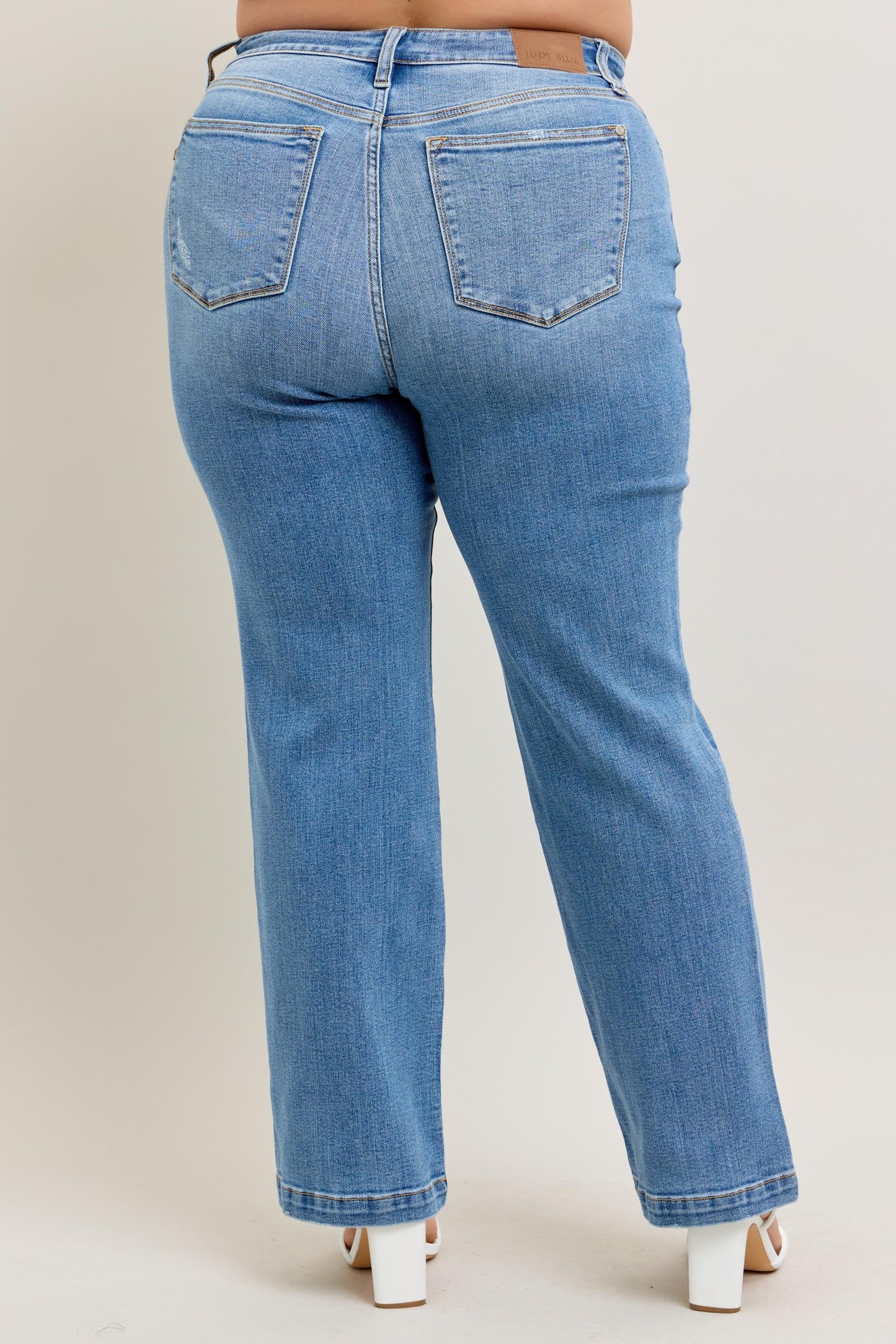Judy Blue High Waist Trouser Straight Fit