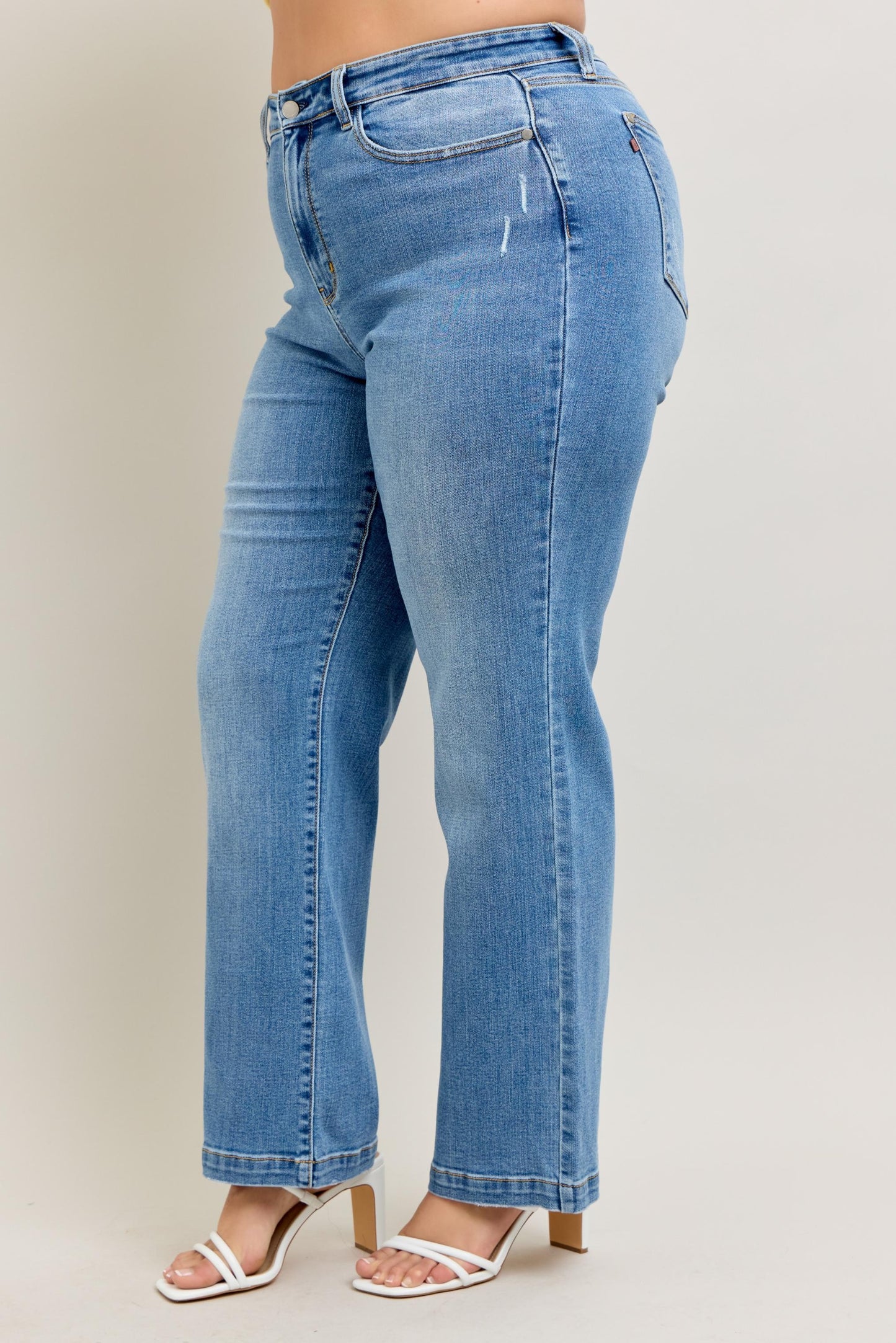 Judy Blue High Waist Trouser Straight Fit
