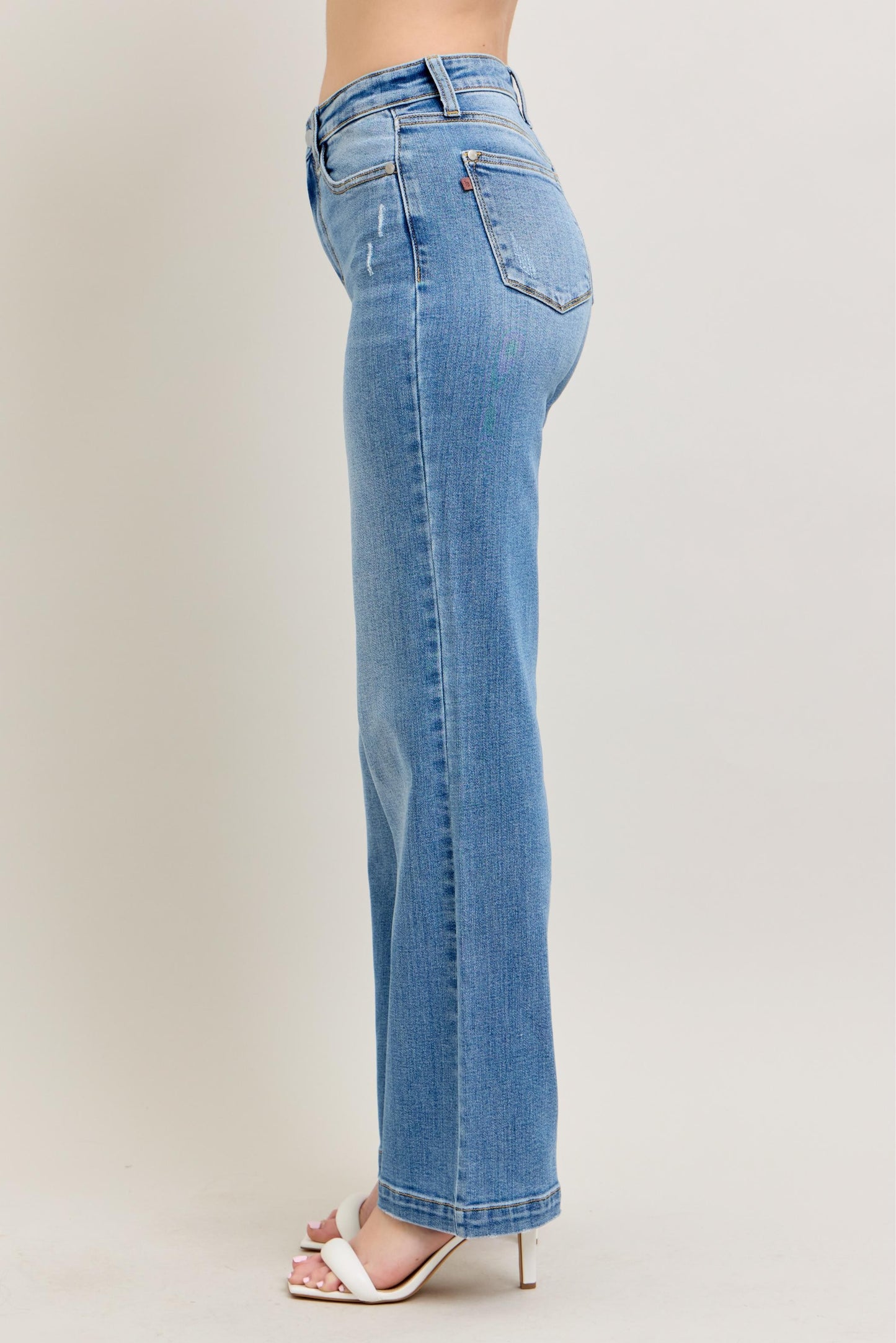 Judy Blue High Waist Trouser Straight Fit