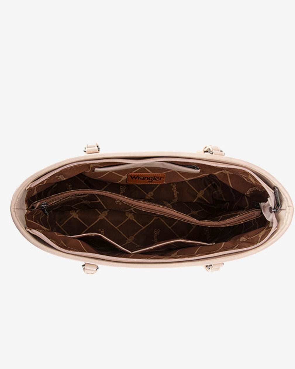 WRANGLER SUNFLOWER PRINT WIDE TOTE BAG