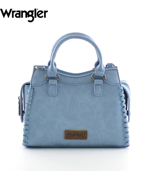 Wrangler Braided Detail Tote Crossbody