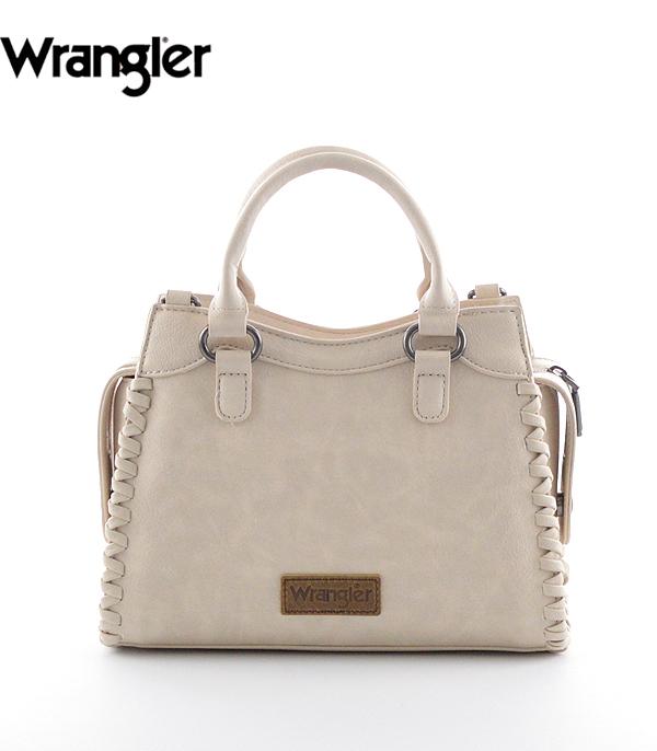 Wrangler Braided Detail Tote Crossbody