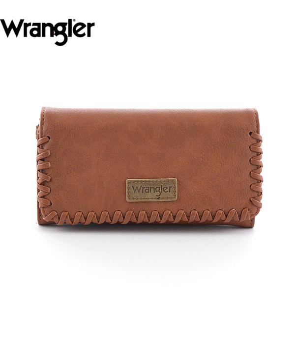 Wrangler Braided Detail Wallet Wristlet