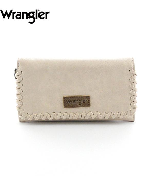 Wrangler Braided Detail Wallet Wristlet