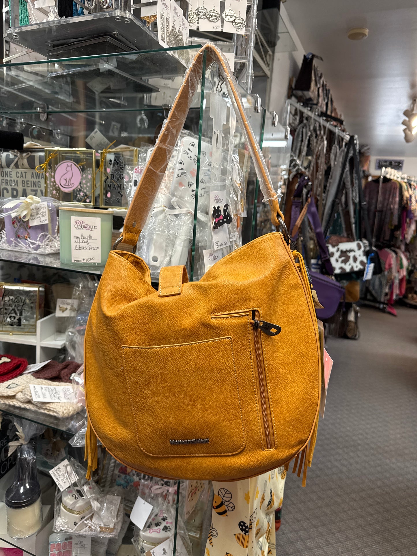 MONTANA WEST LEOPARD HOBO BAG