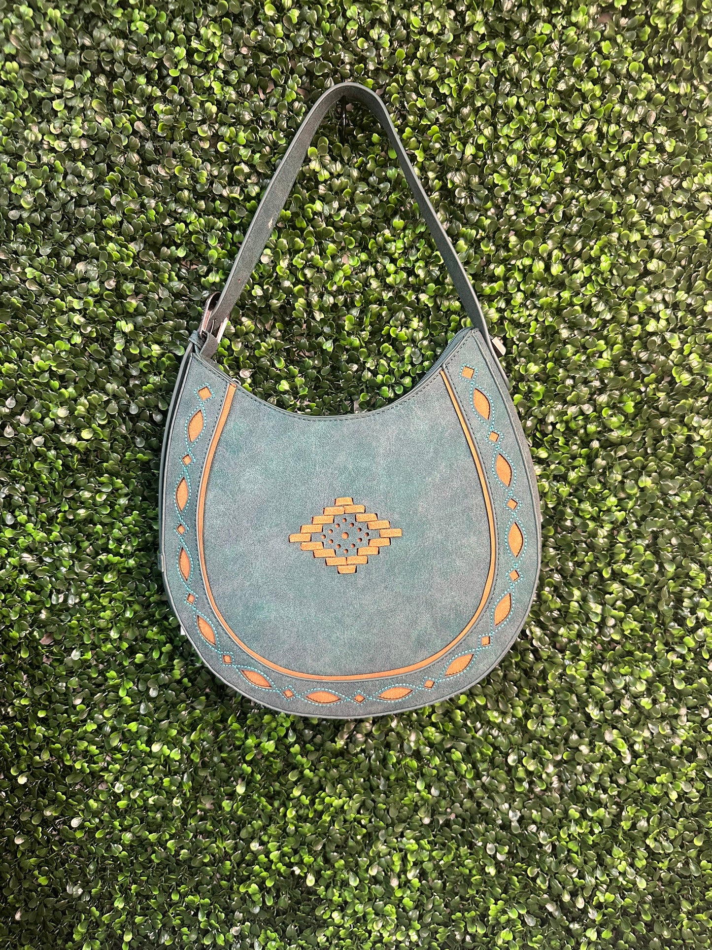 Montana West Western Aztec Cut-Out Hobo Shoulder Bag