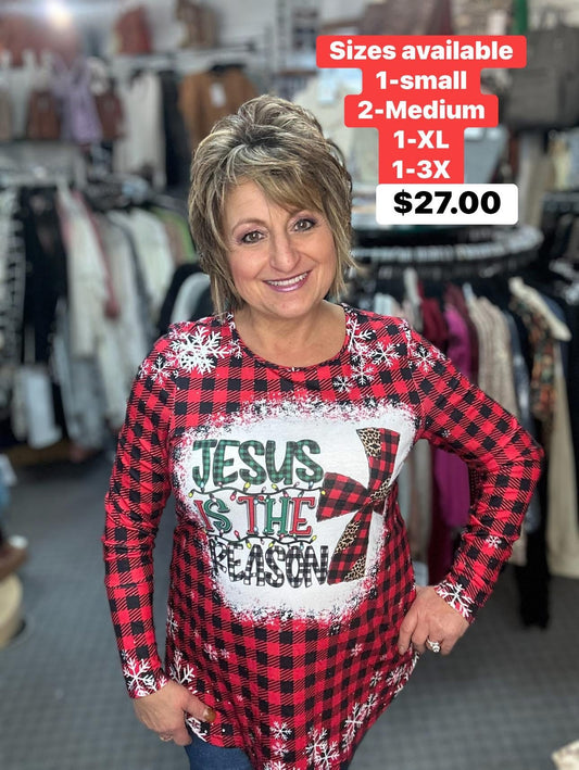 Jesus is the Reason Christmas Long Sleeve