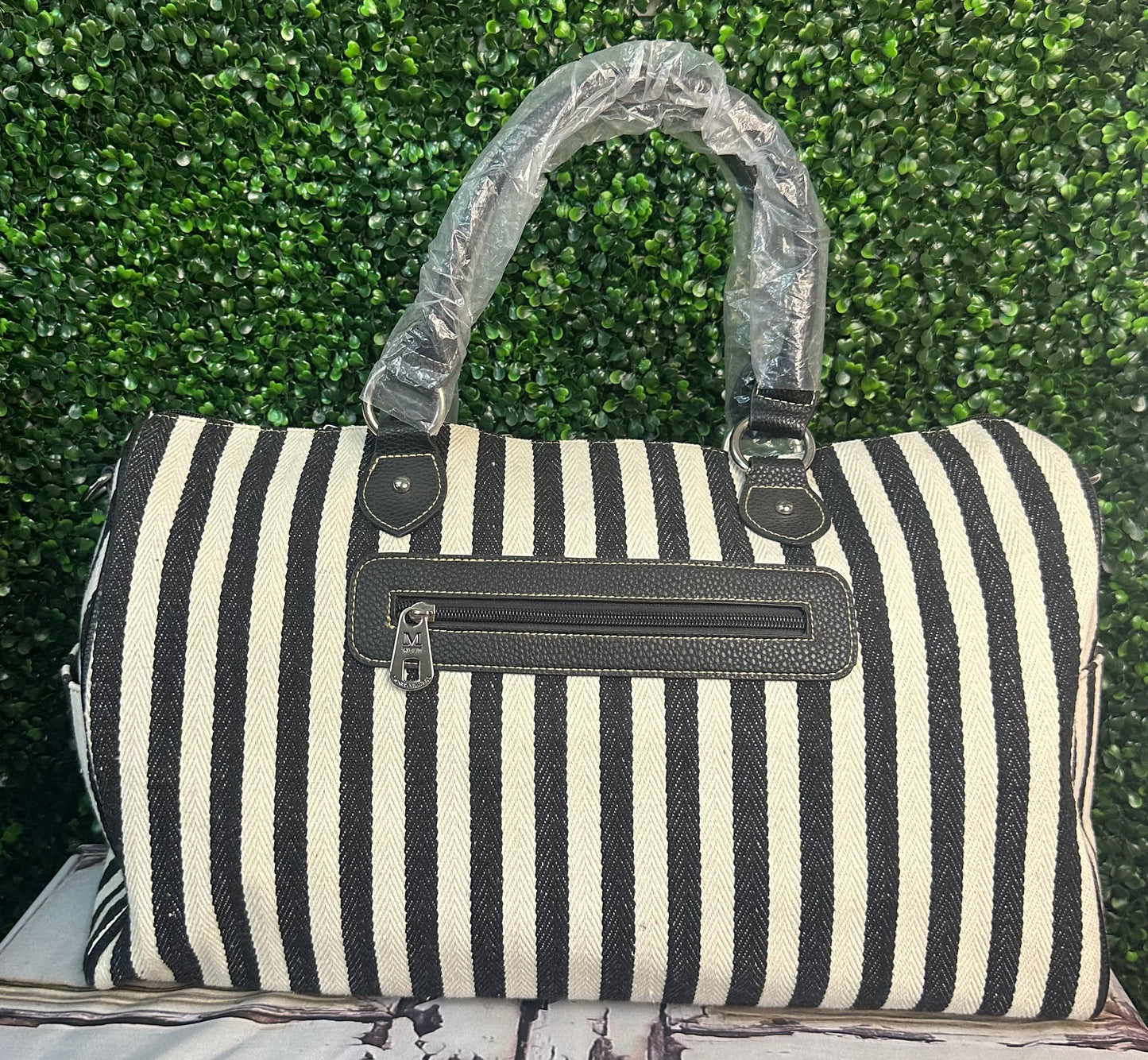 Montana West Western Pattern Canvas Weekender Bag