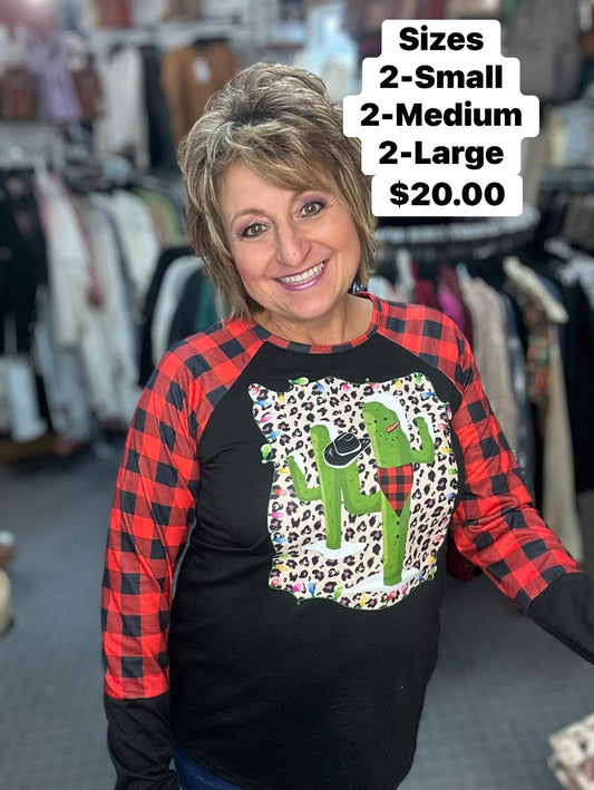 Christmas Cactus Long Sleeve