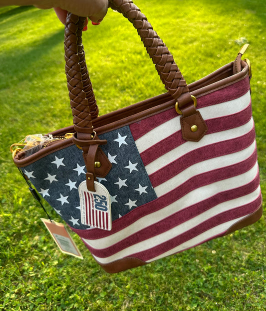 Montana West Vintage American Flag Collection - Jean