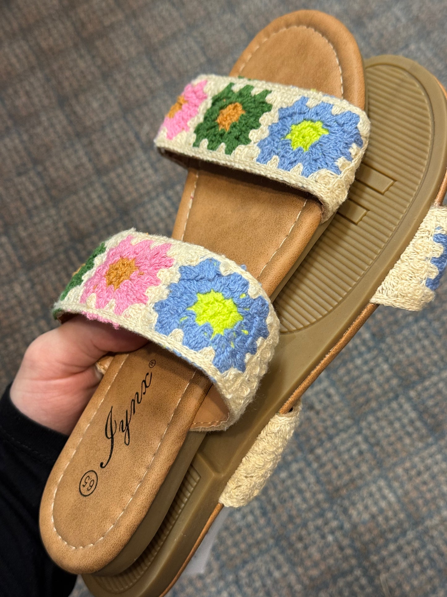 Granny Square Sandals