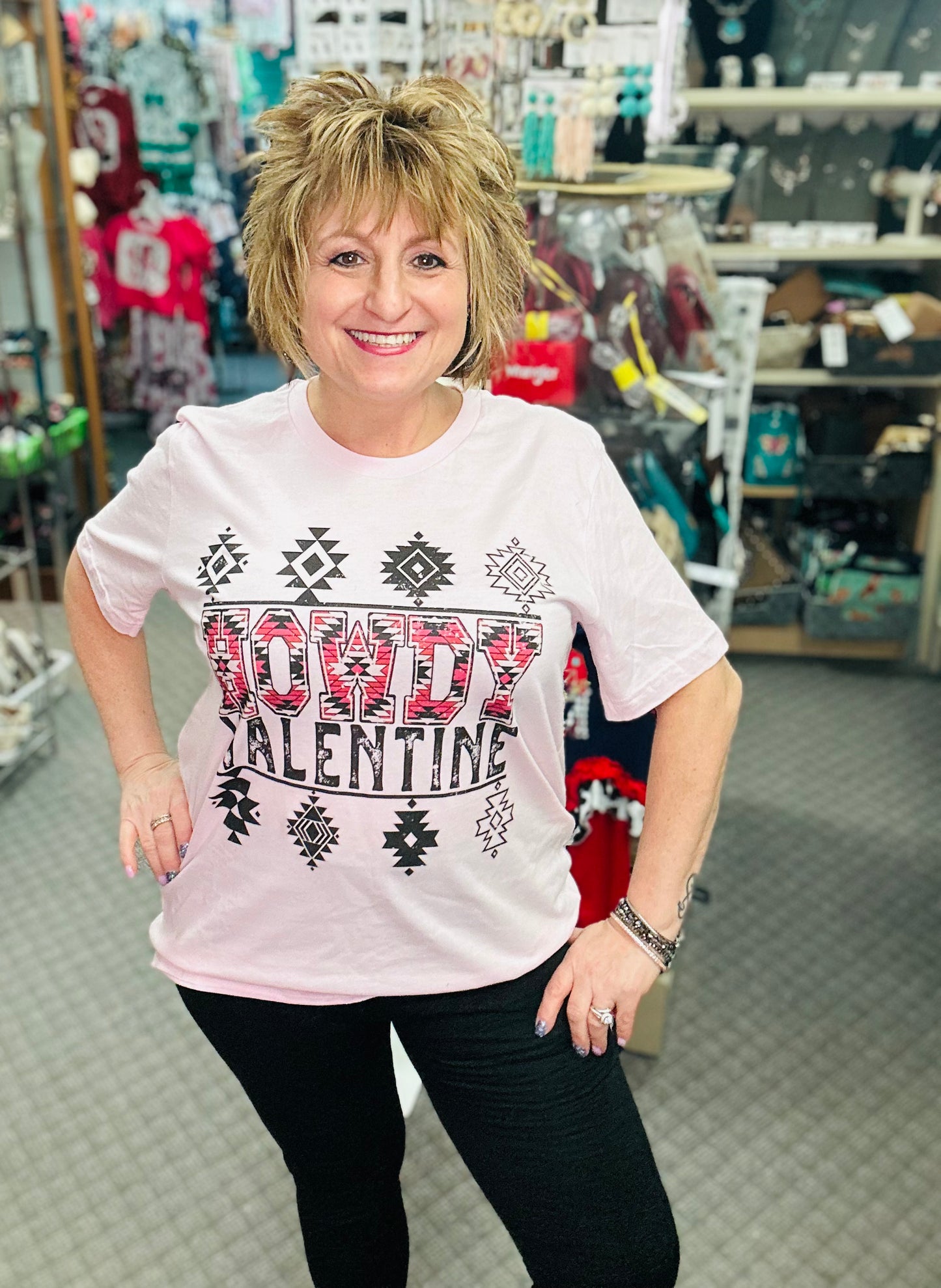 Howdy Valentine Graphic Tee