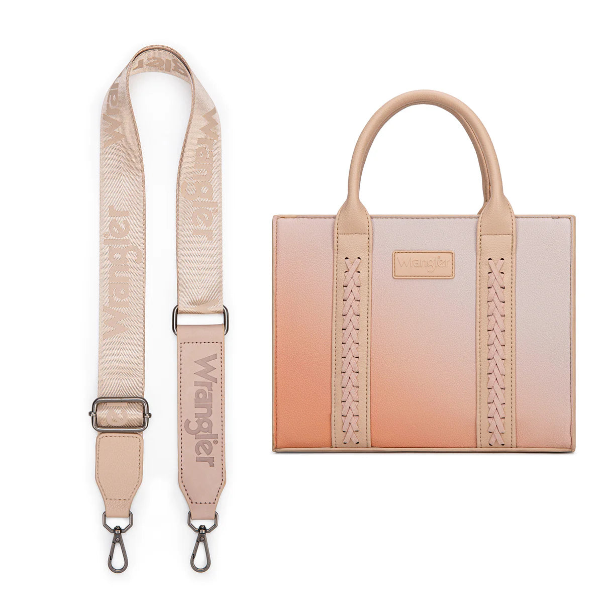 Wrangler Ombre Western Tote/Crossbody