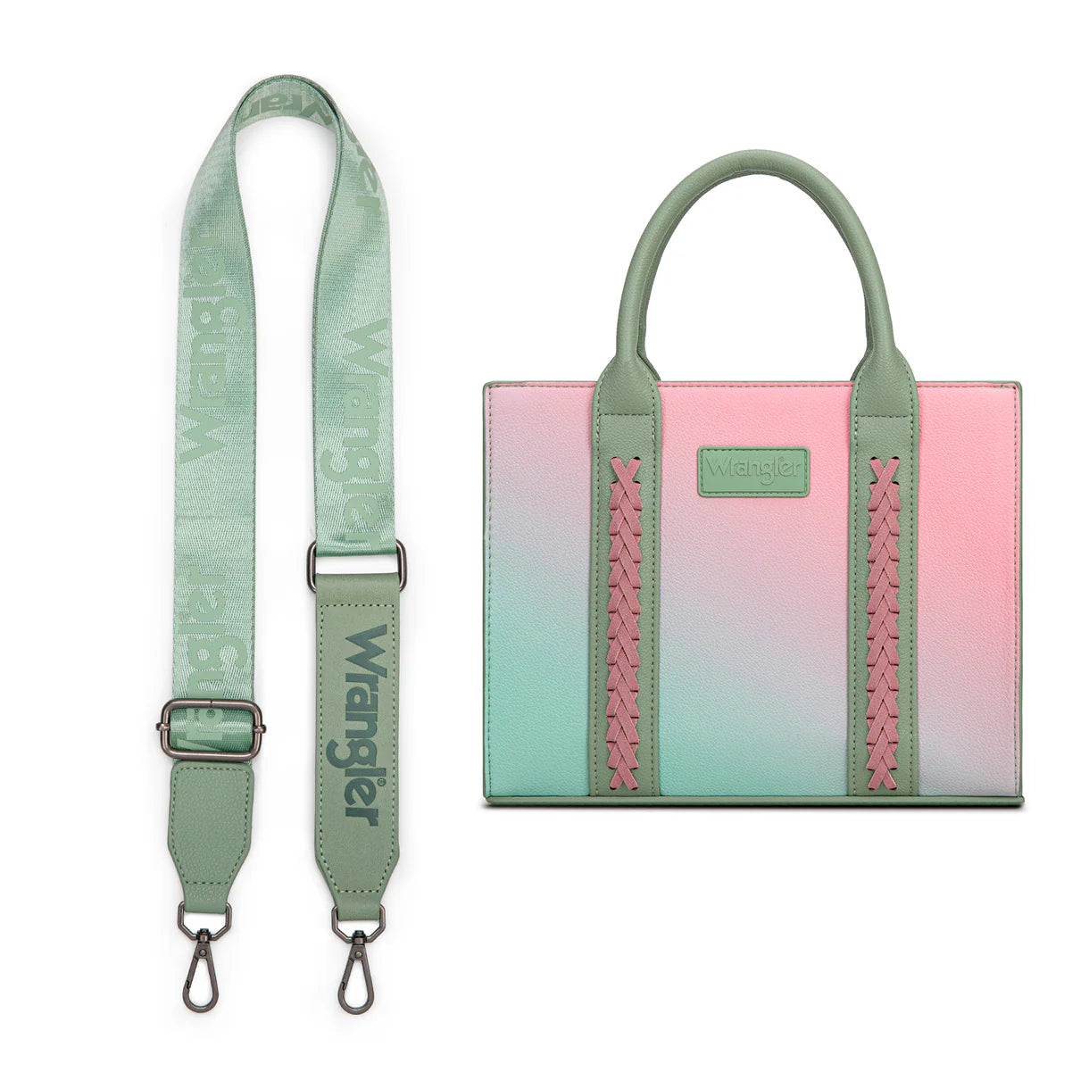 Wrangler Ombre Western Tote/Crossbody
