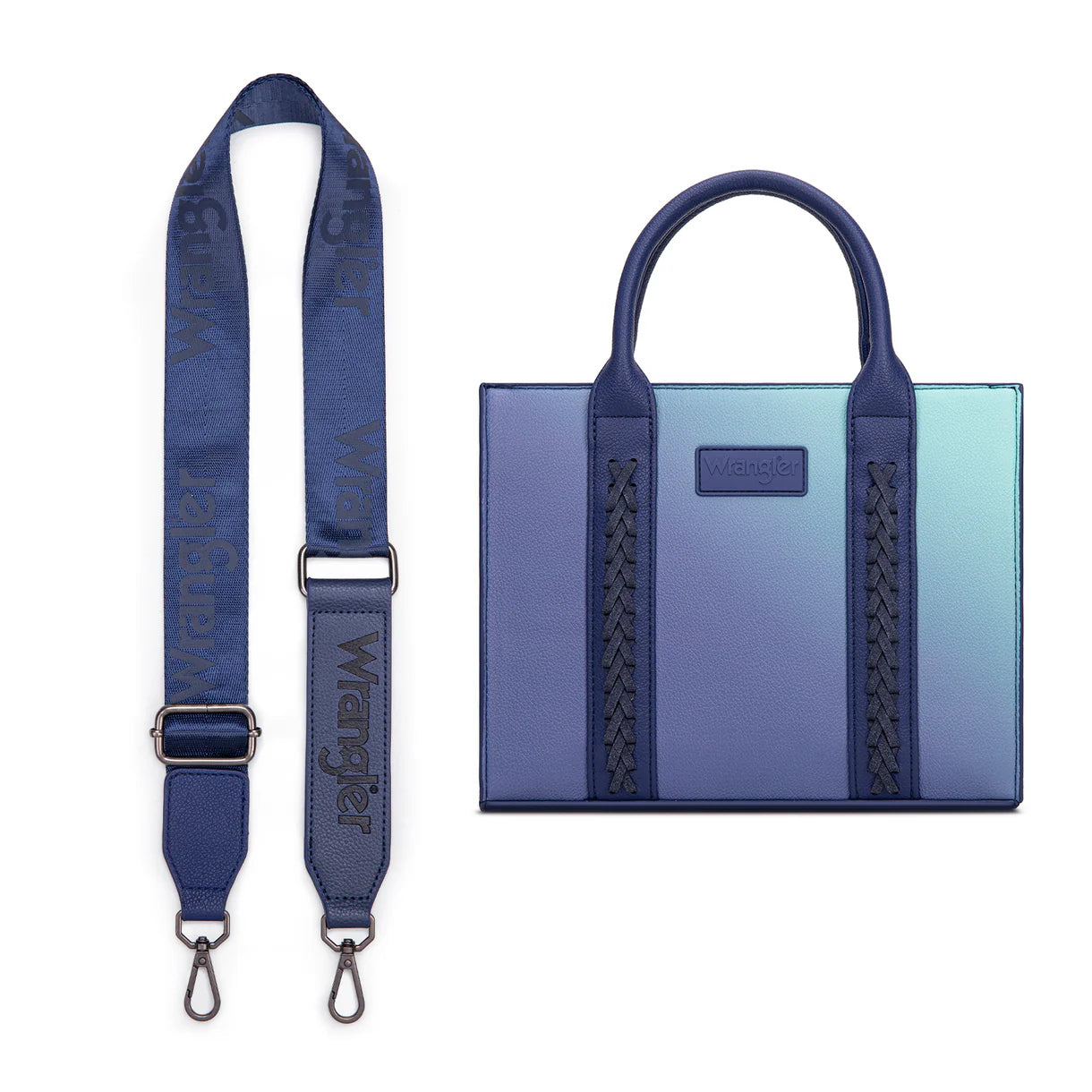 Wrangler Ombre Western Tote/Crossbody