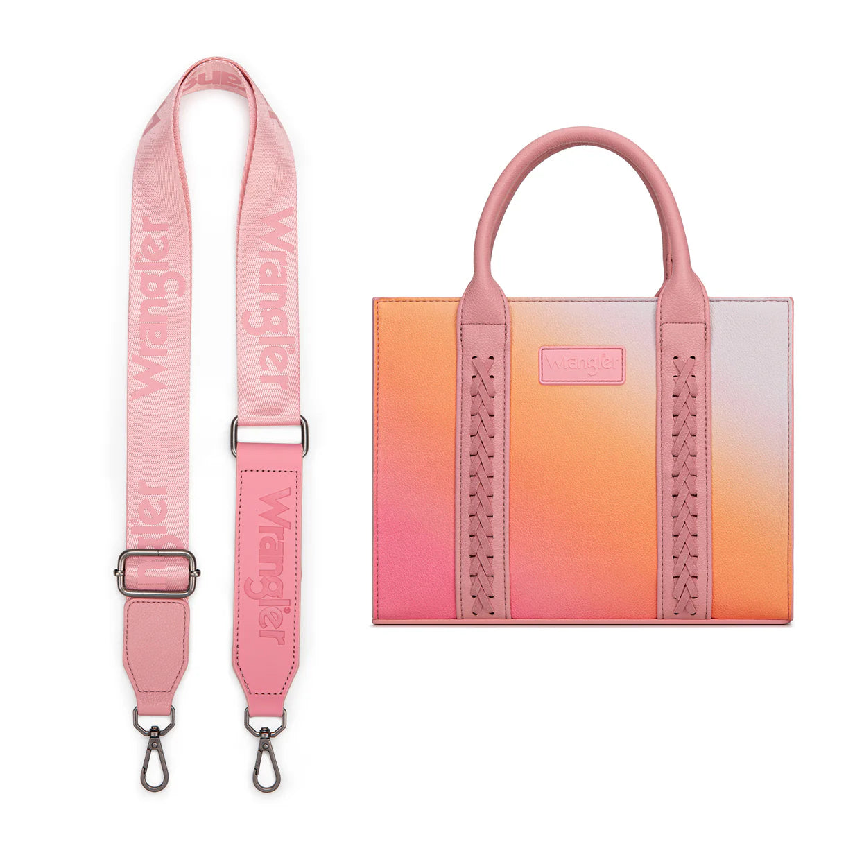 Wrangler Ombre Western Tote/Crossbody